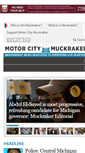 Mobile Screenshot of motorcitymuckraker.com